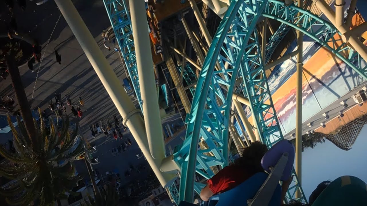 HangTime - Knott's Berry Farm - Row 3 (4K HD POV) - November 2023