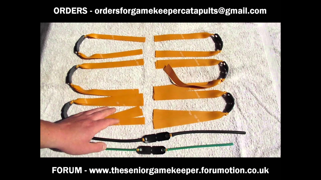 GAMEKEEPER CATAPULTS TARGET & HUNTING BANDSETS