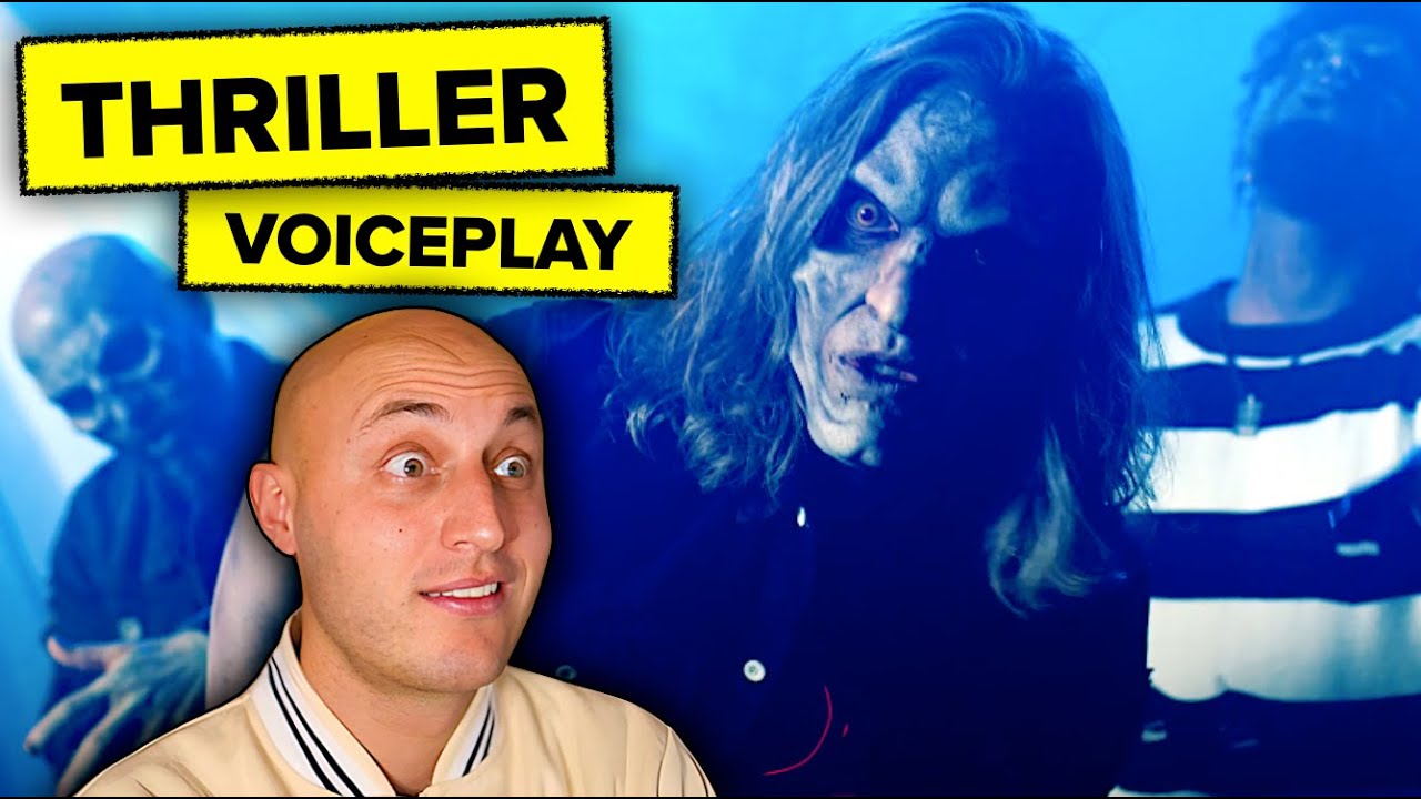 VoicePlay - THRILLER 🧟‍♂️ Classical Musician's Reaction & Analysis
