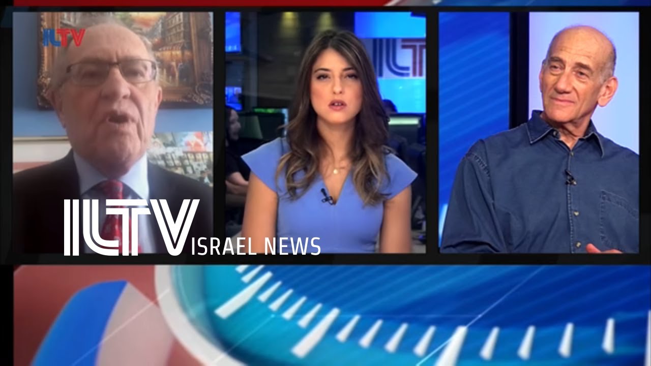 Ehud Olmert, Former Prime Minister of Israel and Prof  Alan Dershowitz, Author, Jurist & Lawyer