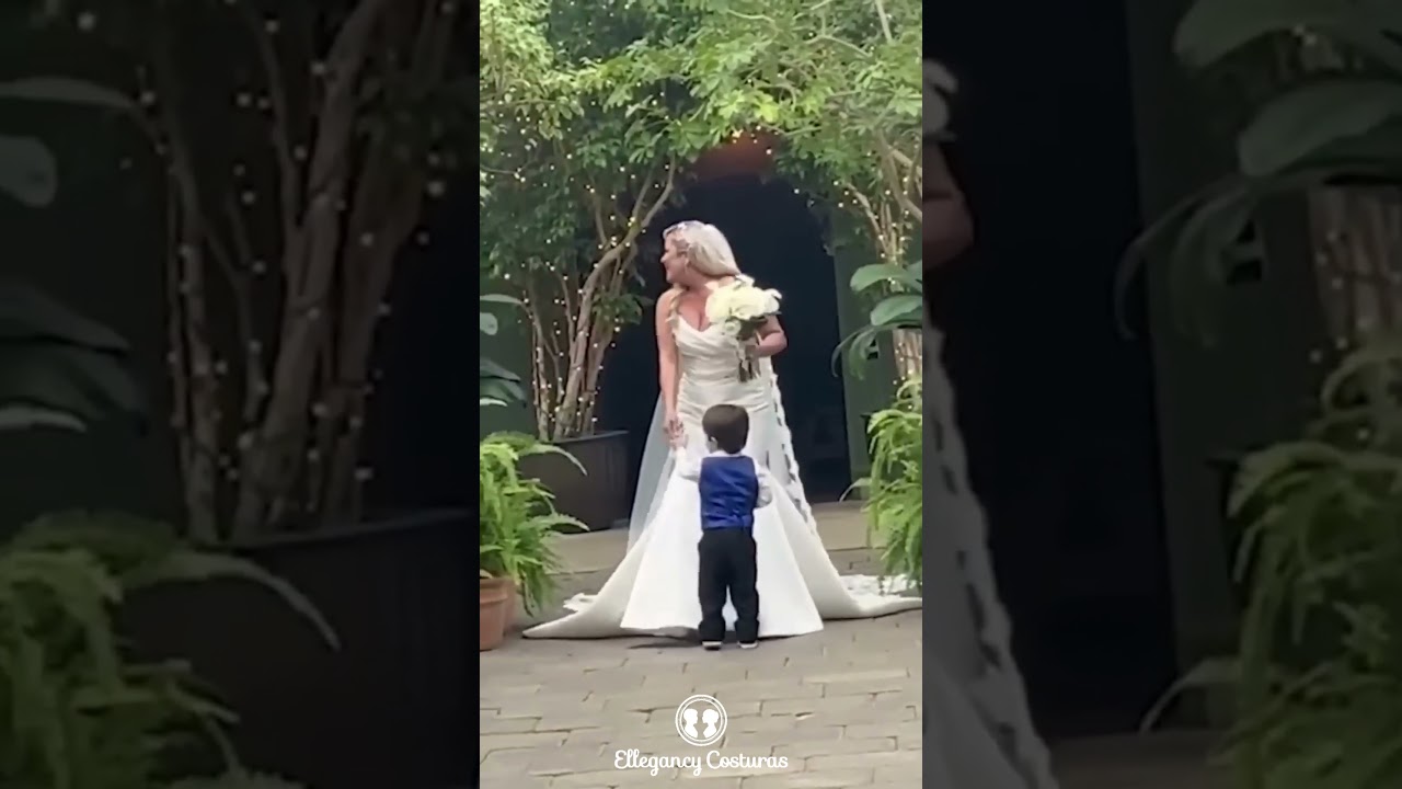 NINGUÉM ESPERAVA POR ESSA SURPRESA PARA A LINDA NOIVA 