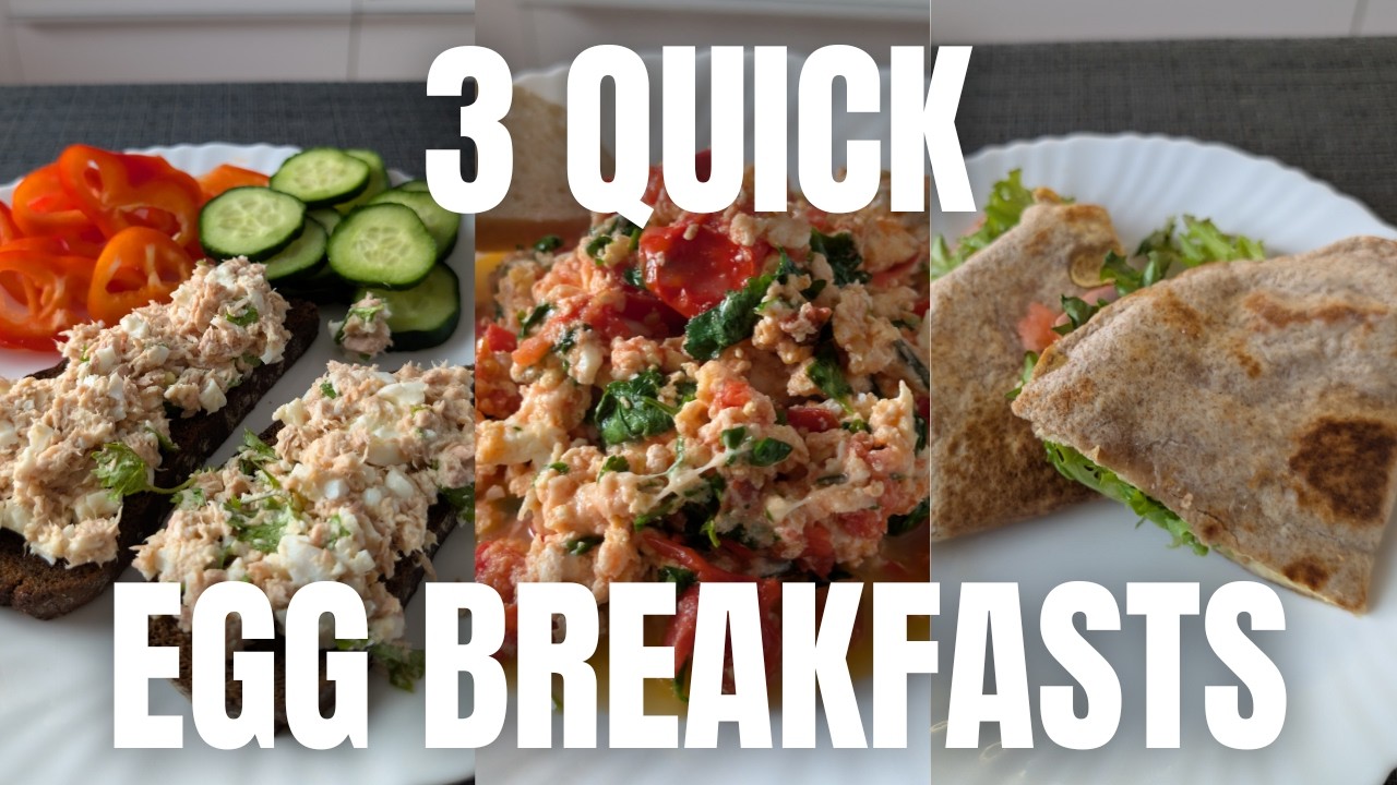 3 Quick Egg Recipes Busy People Are Making Now