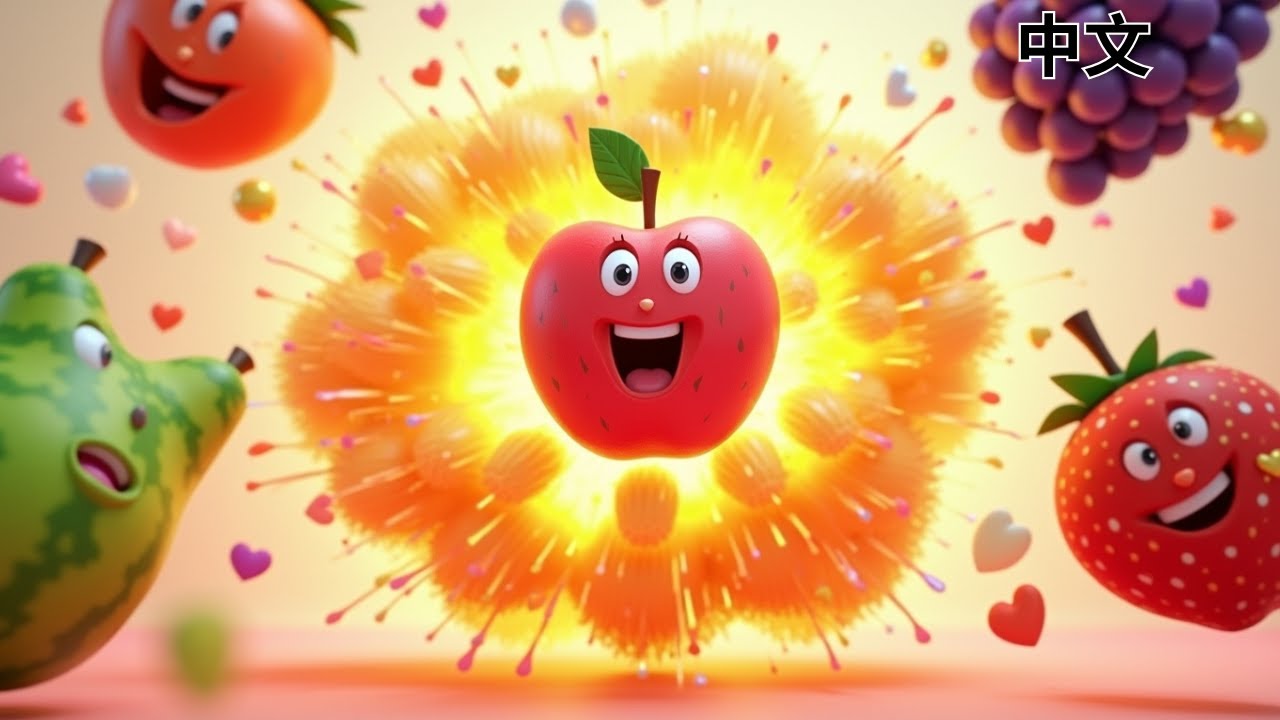 苹果番茄有趣二重唱  Apple Tomato Funny Jingle Chinese Kids Rhymes 健康美味友情歌 2026