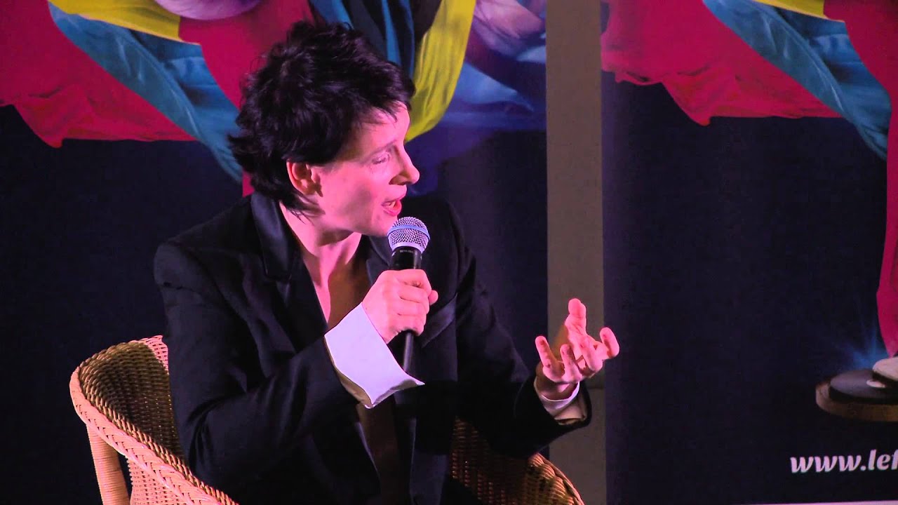 Conversa com Juliette Binoche 1-2