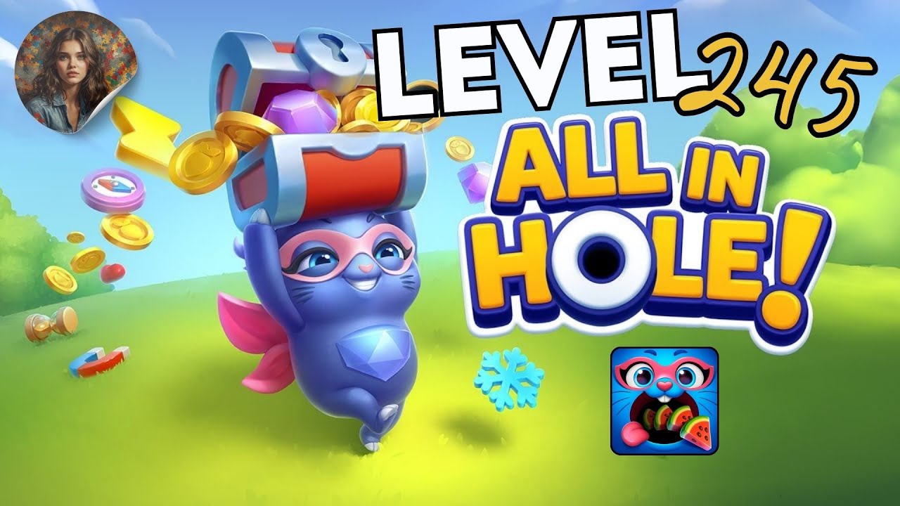 All In Hole: Black Hole Games Level 245