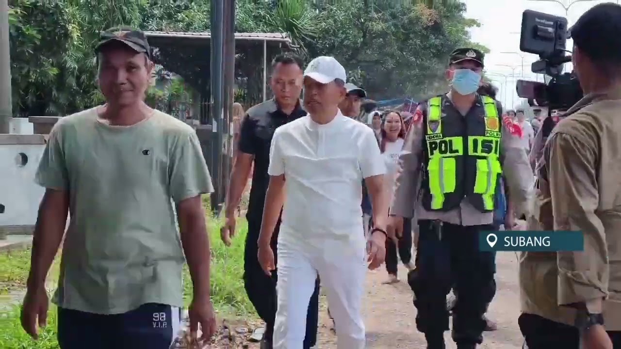DEDI MULYADI TERTIBKAN PENYAPU KOIN DI JEMBATAN SEWO DAN BERIKAN KOMPENSASI