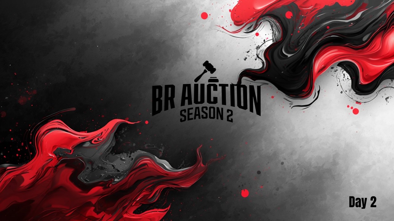 EXODUS ESPORTS PRESENTS |BR  AUCTION SEASON 2 DAY 2 | SPONSORED  BY SHAMZUUL | ALFA INDIA | SKY LINK