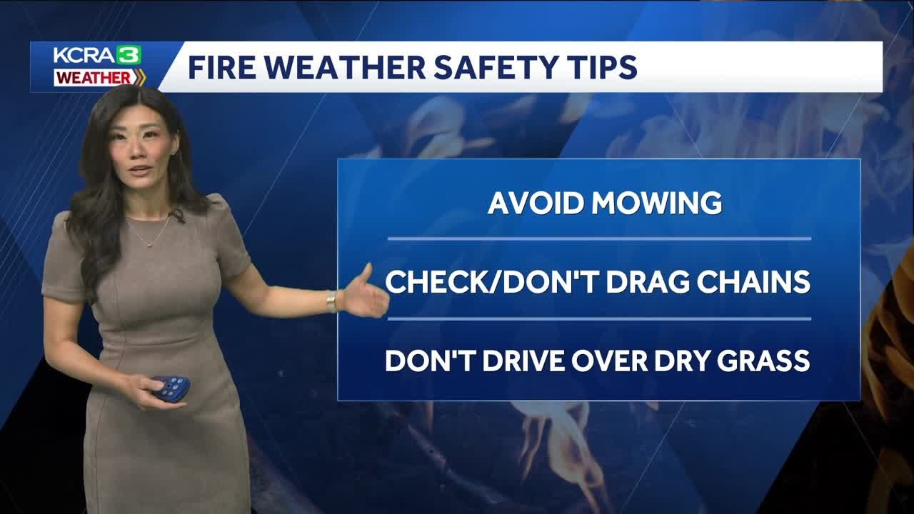 NorCal forecast: Windy Sunday brings high fire danger