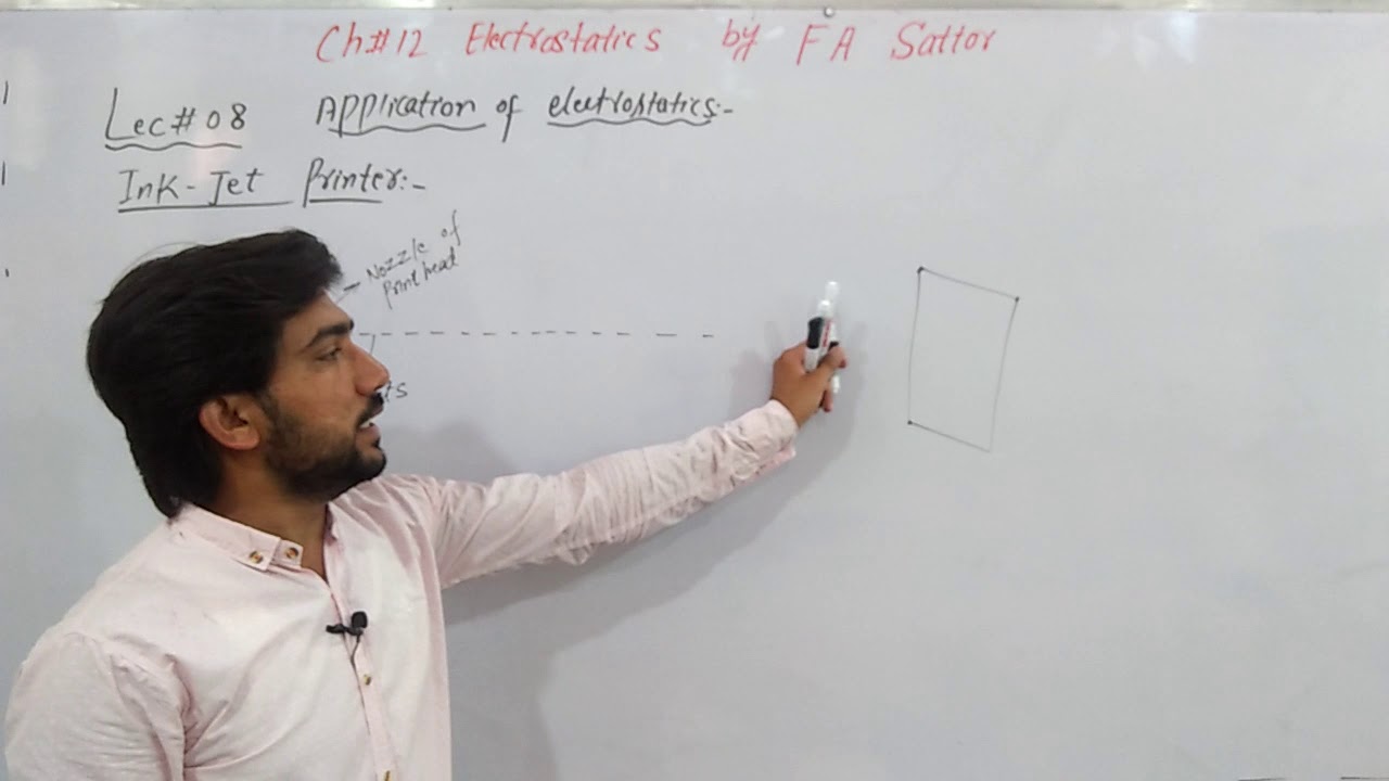 Lecture#08_Ch#12_Electrostatics(InkJet Printer) by FA Sattar