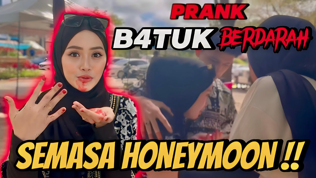 TIYA BATUK D4RAH SEMASA HONEYMOON !!! SULONG DAN UMI PANIC ???