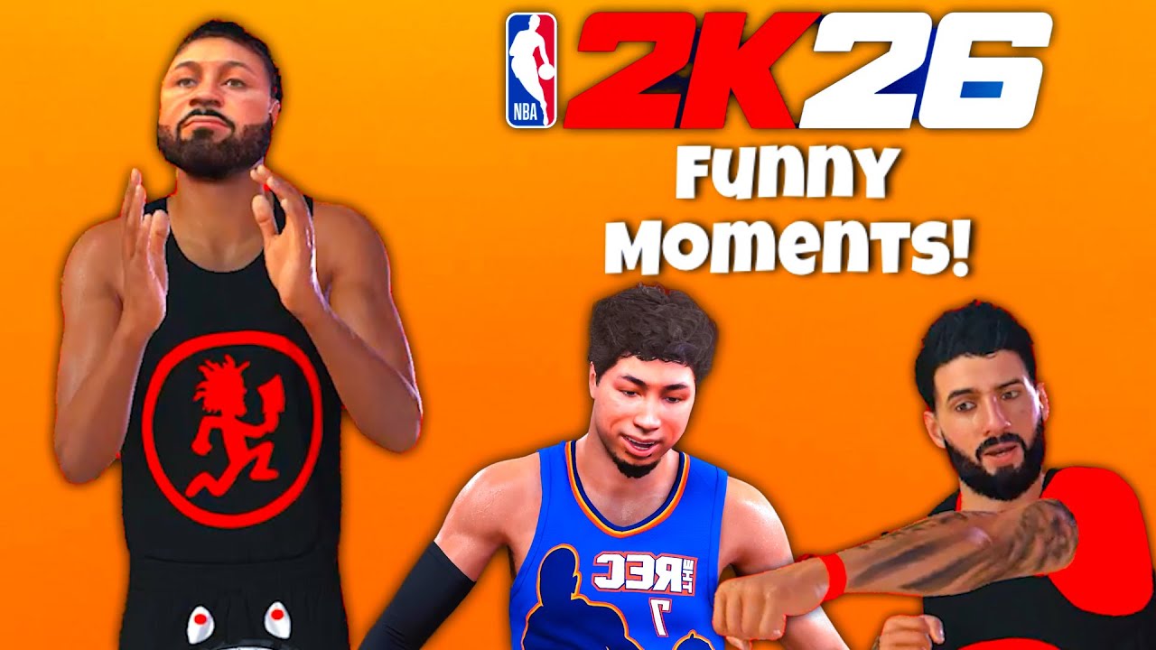 NBA 2K26 - Funny Moments, Haram Ball, REC, Game Winners & More! 