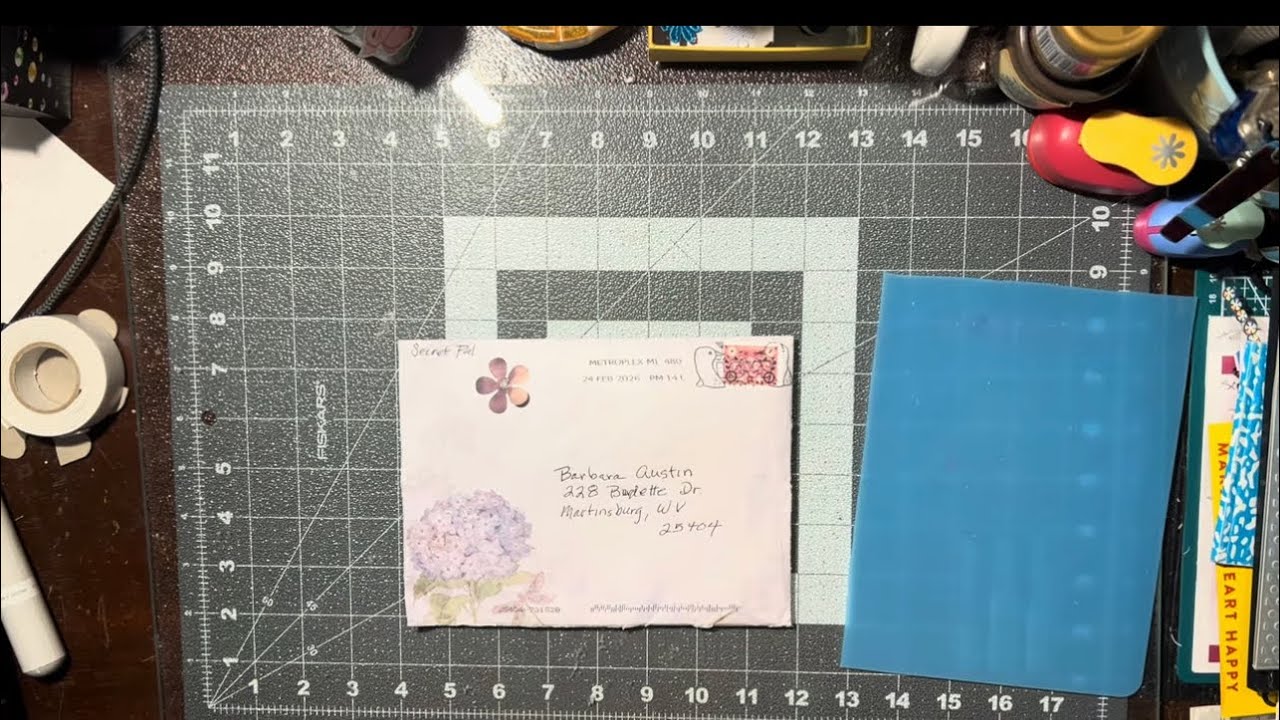 ( 2681) FLAT RAK ATTACK and had to make a card!  Ty Sec Pal! ❤️ 