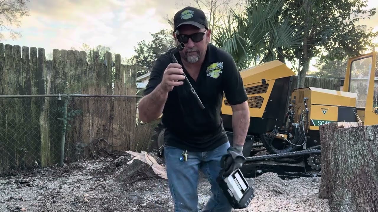 DAMAGE TO STUMP GRINDERS SC48TX Vermeer