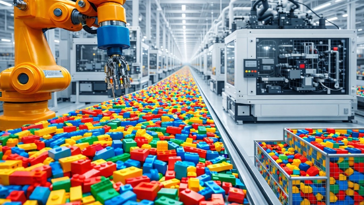 За кулисами фабрики LEGO: как ежедневно производятся миллионы кубиков.