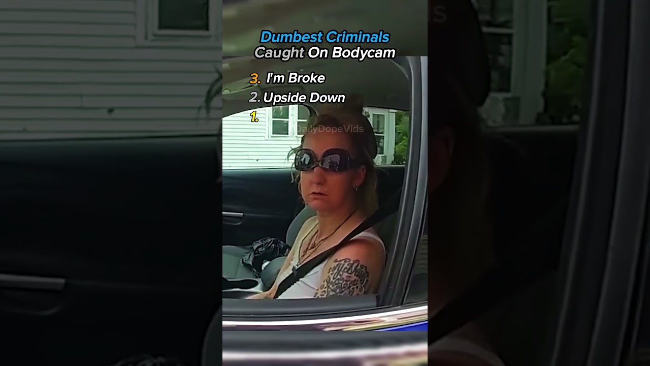 Dumbest Criminals Caught On Bodycam