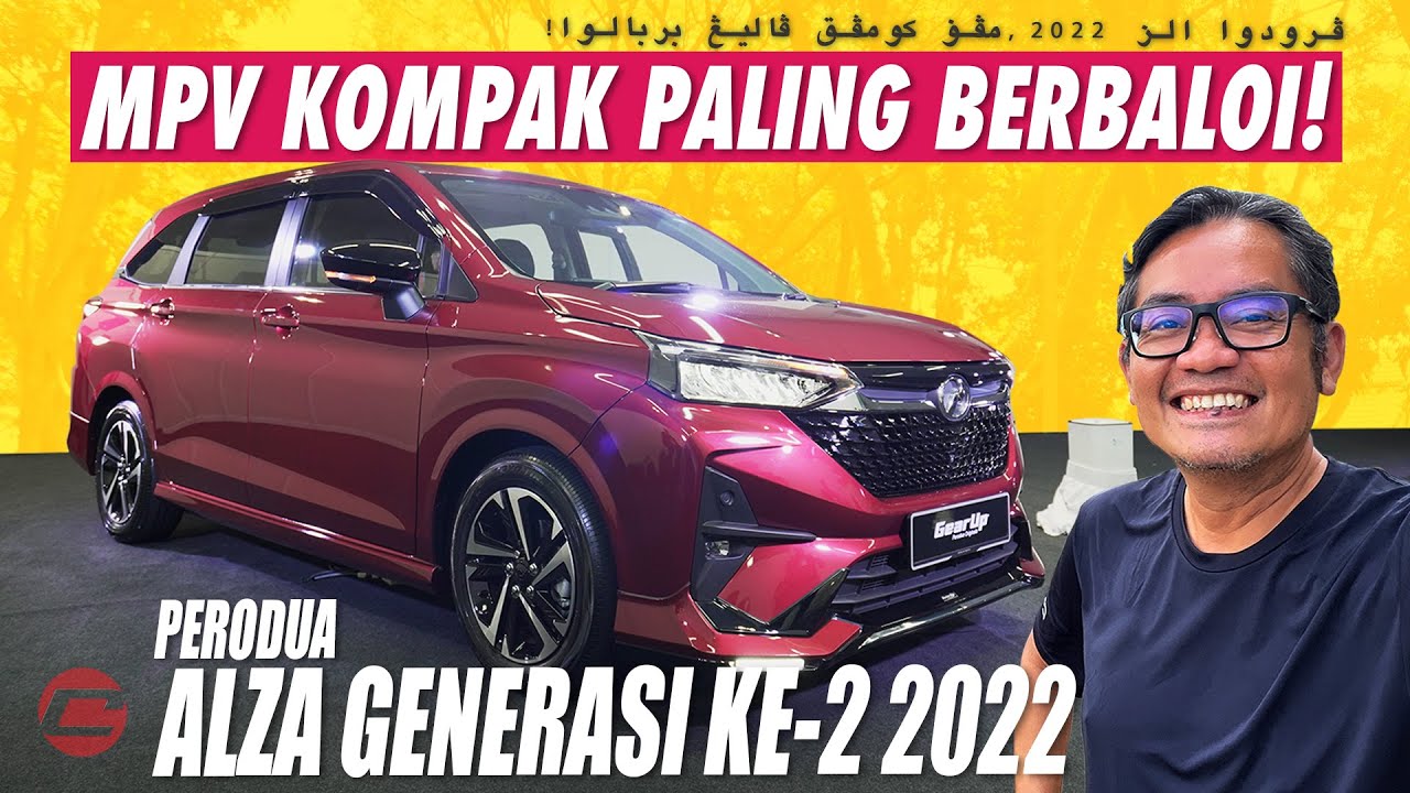 PERODUA ALZA 2022 - MPV KOMPAK PALING BERBALOI!