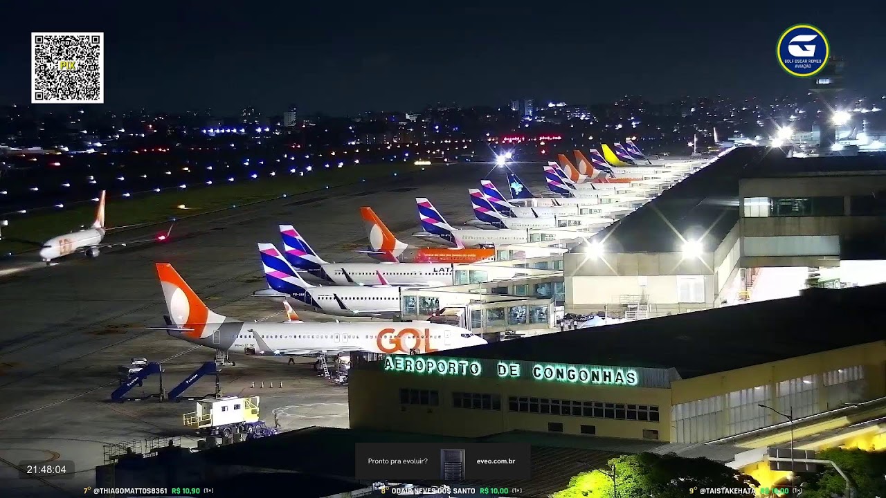 SBSP LIVE #2 - Aeroporto de São Paulo AO VIVO - CGH Airport - 06/02 Manhã