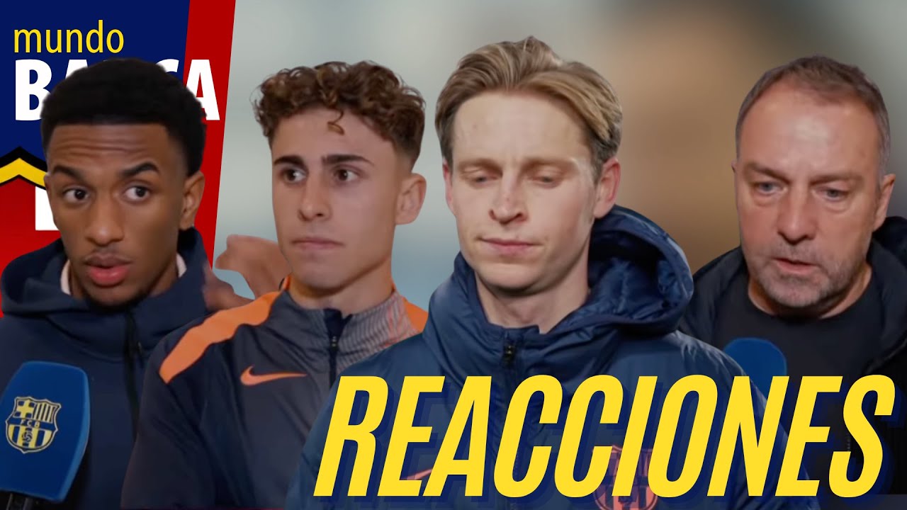 🔥 REACCIONES de DE JONG, FERMÍN, BALDE Y FLICK tras la VICTORIA del Barça ante el Elche (1-3)