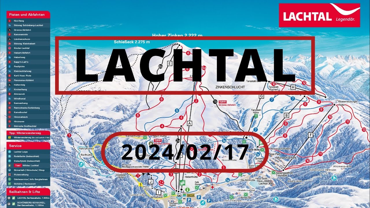 (AT) Lachtal | COMPILATION | ALL LIFTS | 2024/02/17