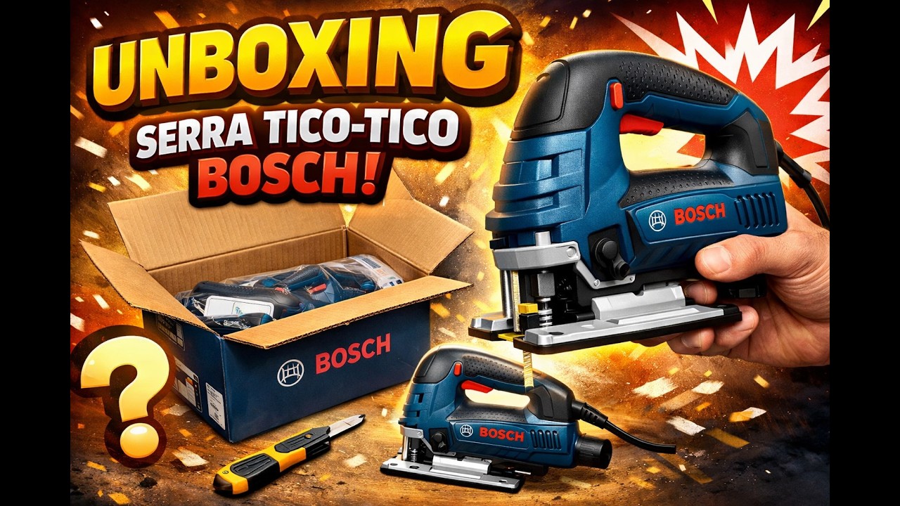 Arte VDO - Tico Tico BOSCH  Umboxing