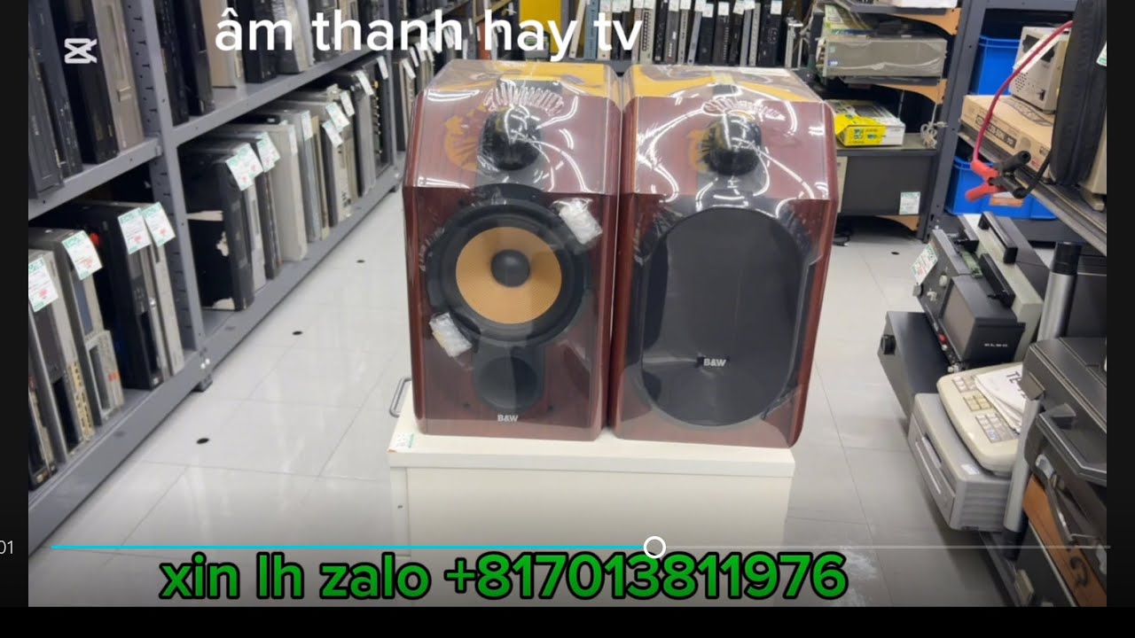 ngày 26 tháng 2, 2026 loa B&W CDM1 ở tiệm đồ cũ nhật bản