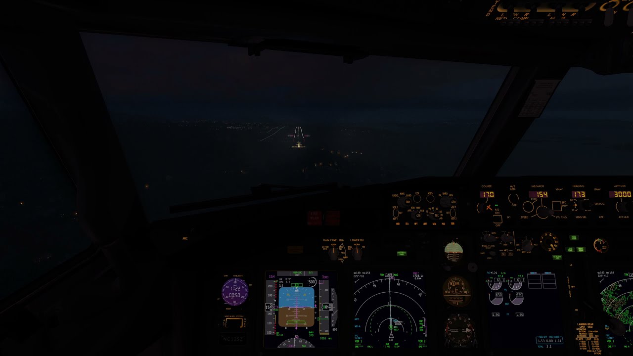 X-Plane 11 | xEnviro 1.16 | Evening Landing in Bergen |  ZIBO 738