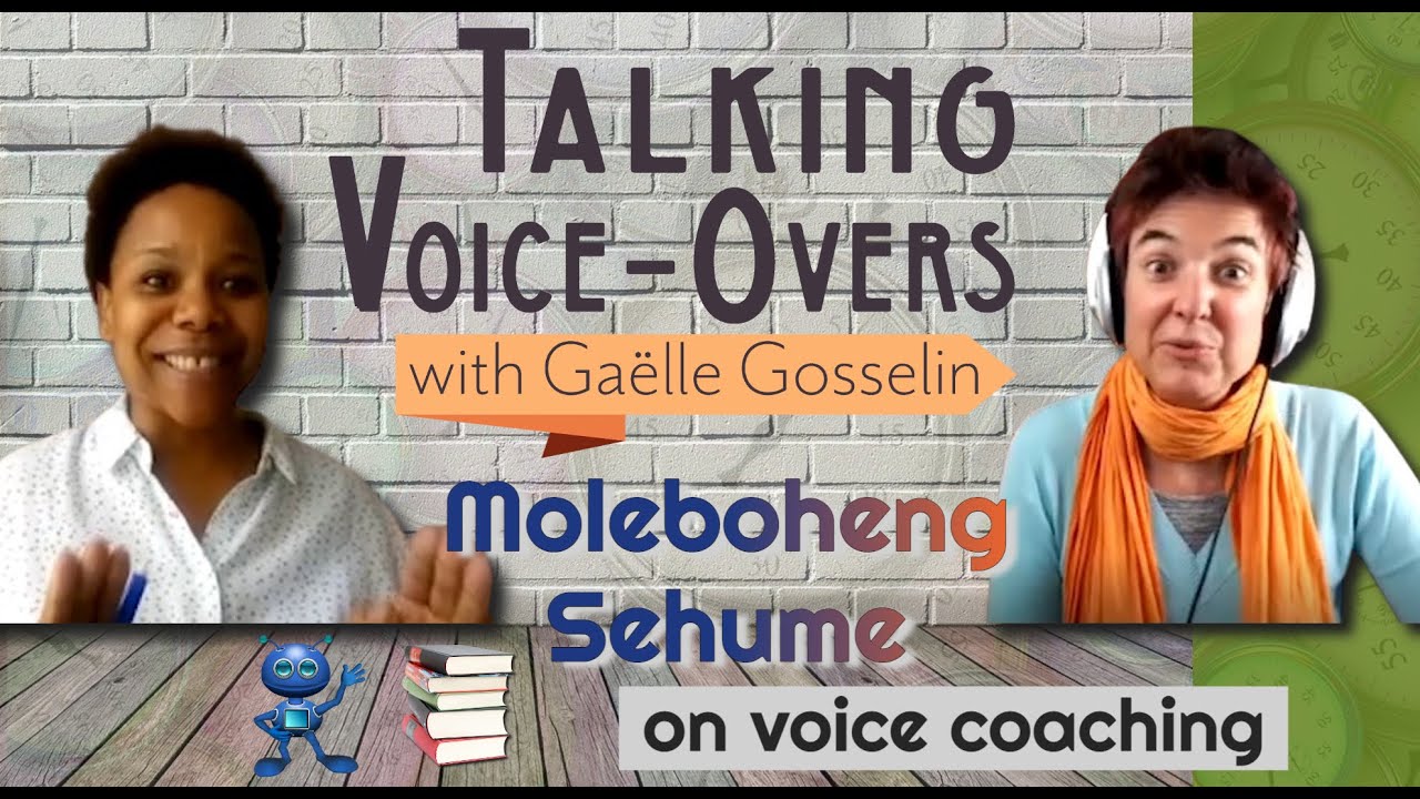 Voice-over coaching with Moleboheng Sehume