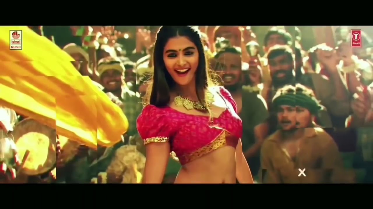 Hdvidzpros com Jil Jil Jigelu Rani Full Video SongHD  RANGASTHALAM  Ram Charan  Pooja Hegde 1