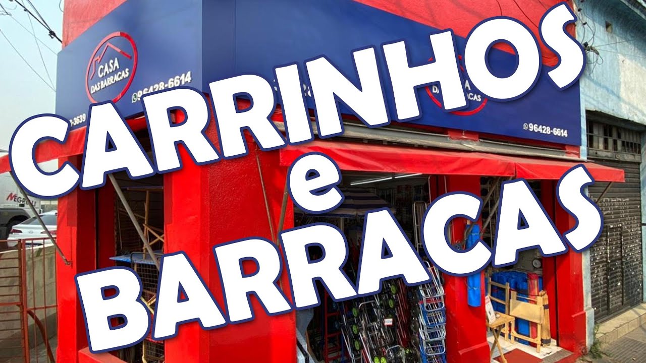 Bancas e carrinhos da Feira da Madrugada, Atacado Casa das Barracas