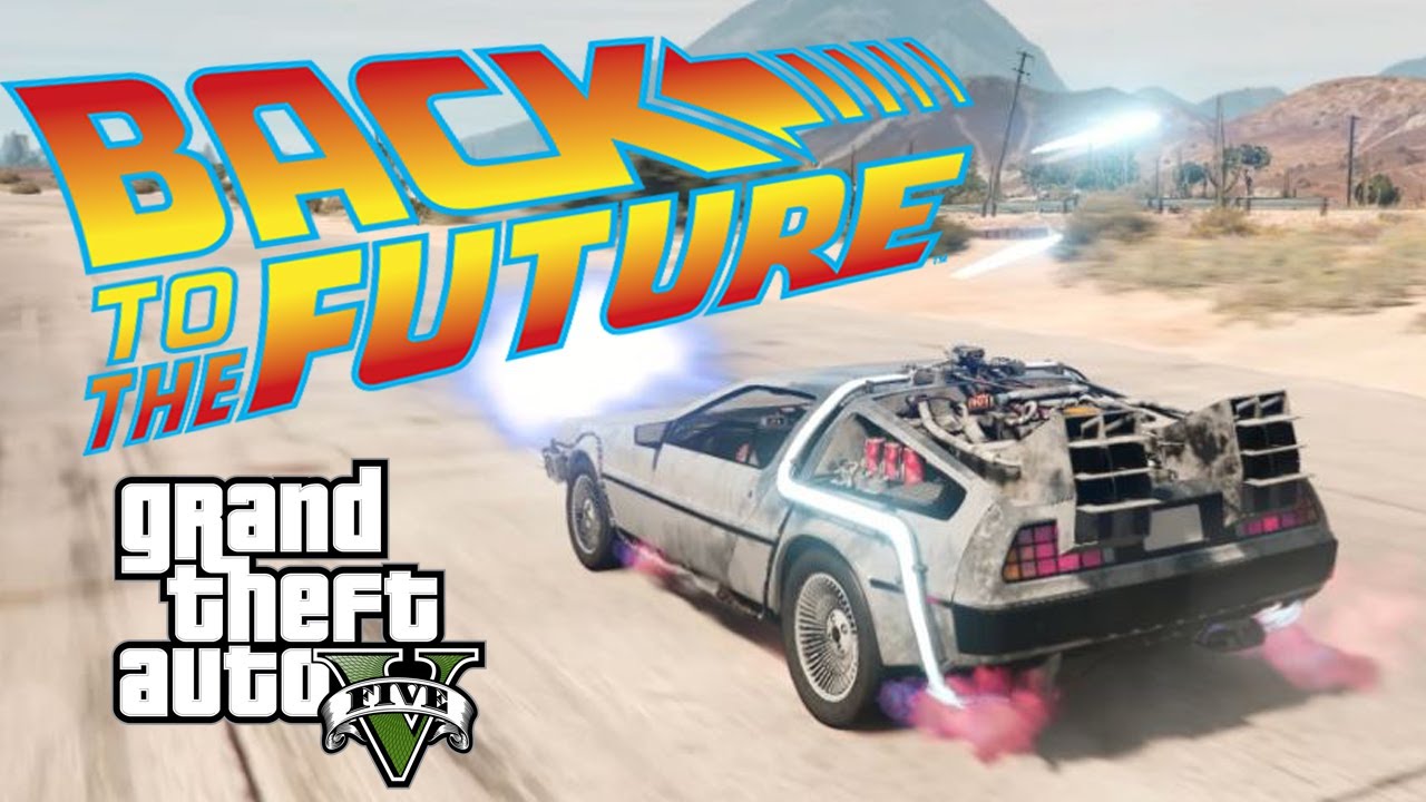 【BTTF GTA5 MOD紹介】Back To The Future MOD
