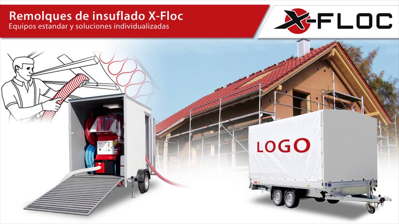 Remolque de insuflado X Floc