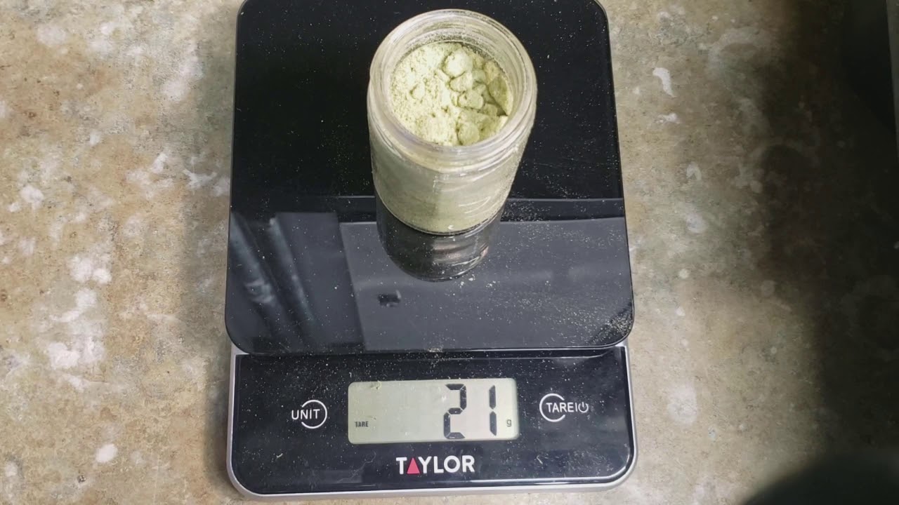 21 Grams of Kief collected and pressed into ROSIN! 🛢️