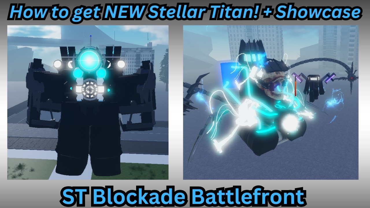 How to get New Stellar Titan! + Showcase on ST Blockade