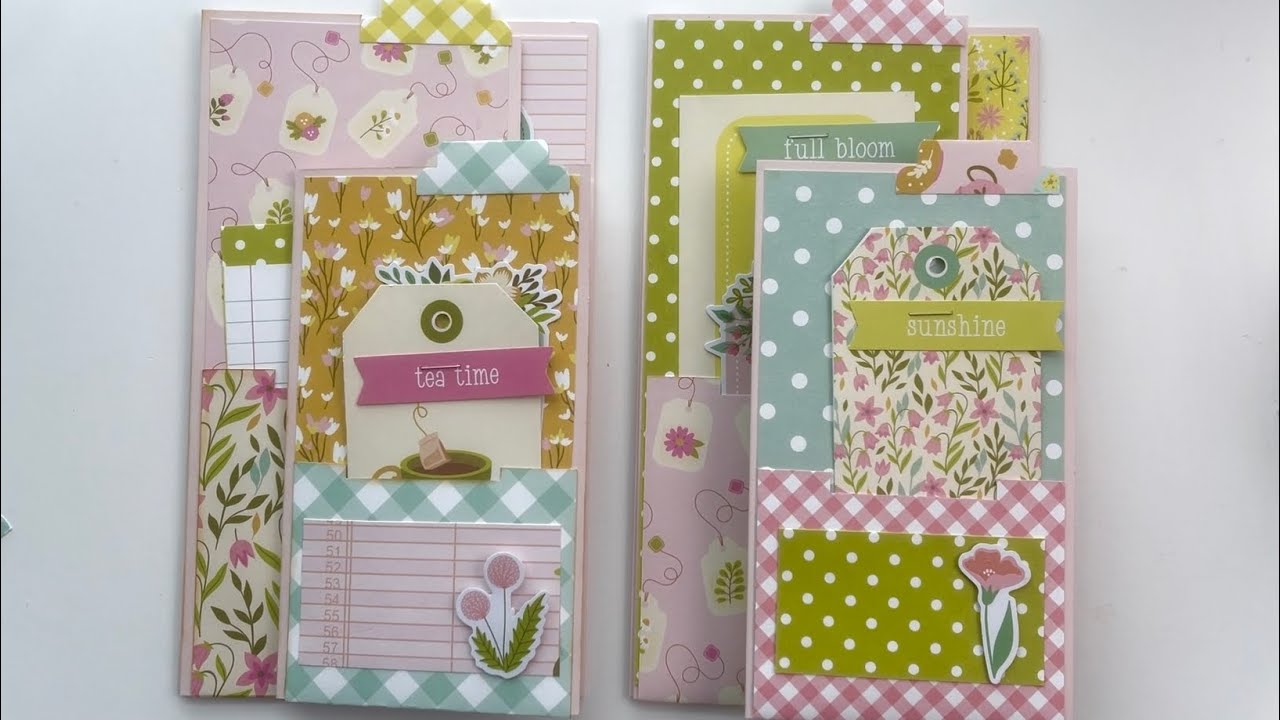 Flip Flop Flipbook or Interactive Journal Pocket Inserts Tutorial Single Sided Papers