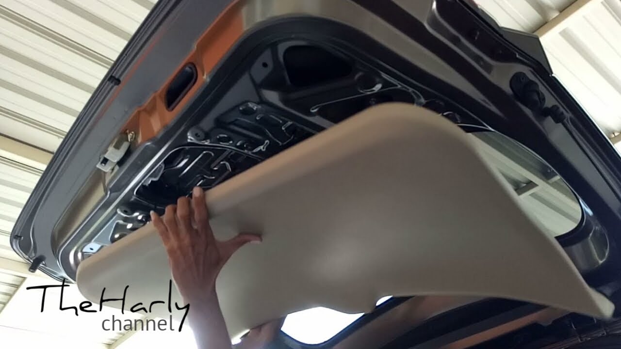 How to Open Trunk DoorTrim Suzuki Ertiga