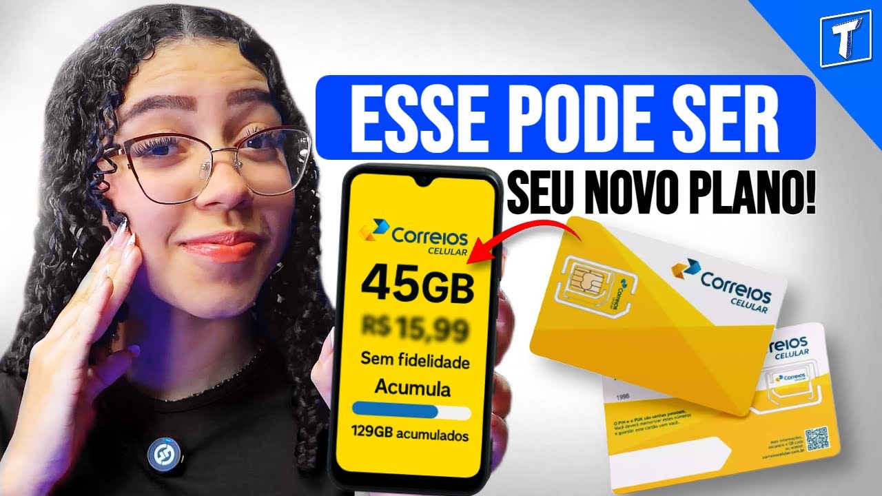 Correios Celular: O Plano Pr&eacute;-Pago Mais Barato e Acumulativo que Voc&ecirc; Vai Ver!
