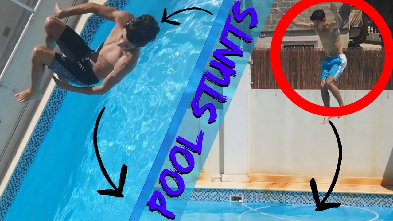 🌊POOL STUNTS🌊