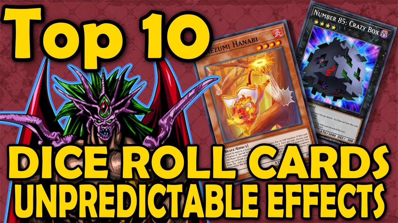 Top 10 Dice Roll Cards with the Most Unpredictable Effects