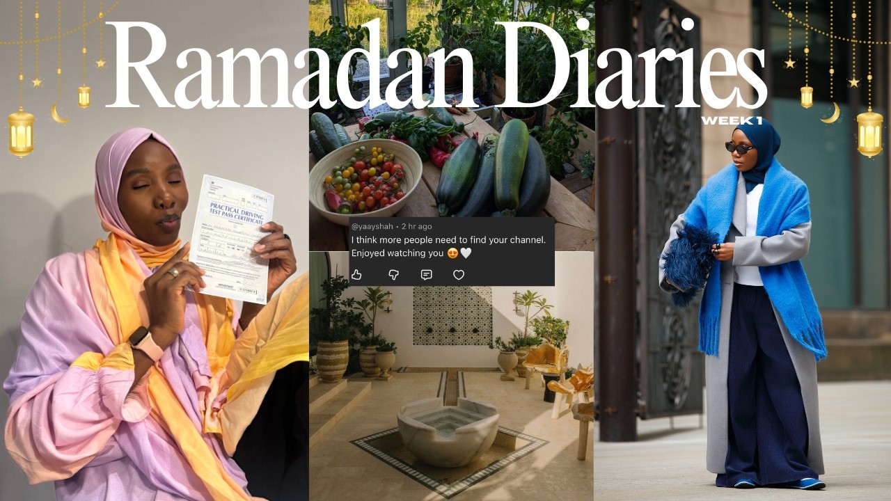 Ramadan vlog 2026 | Finally passed my driving test, abaya try-on, grocery , chit-chat & cooking.