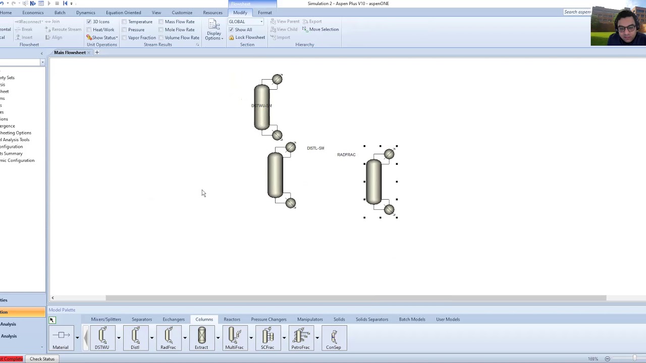 Aspen Plus Tutorial: Distillation Columns