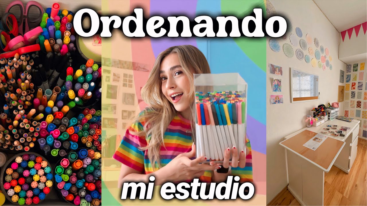 LIMPIEZA PROFUNDA A MI ESTUDIO🖍️🗑️- Evelyn Rangel