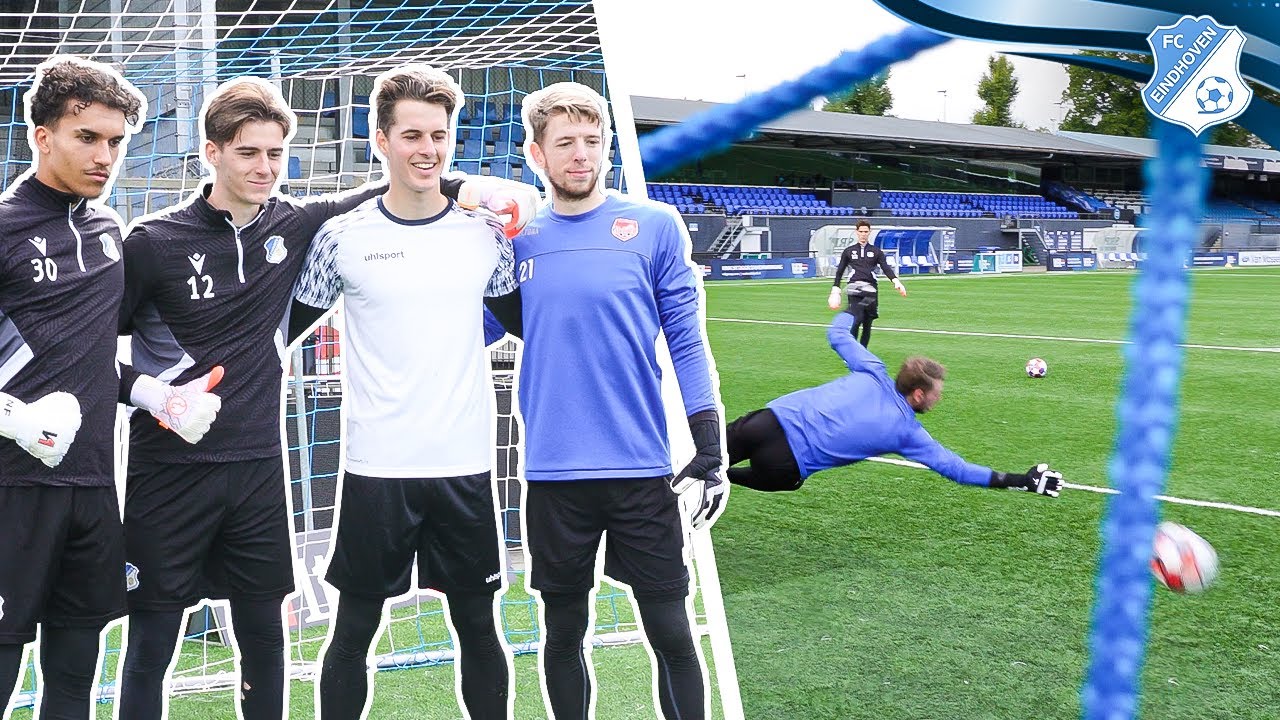 I trained with the Pro Keepers of FC Eindhoven