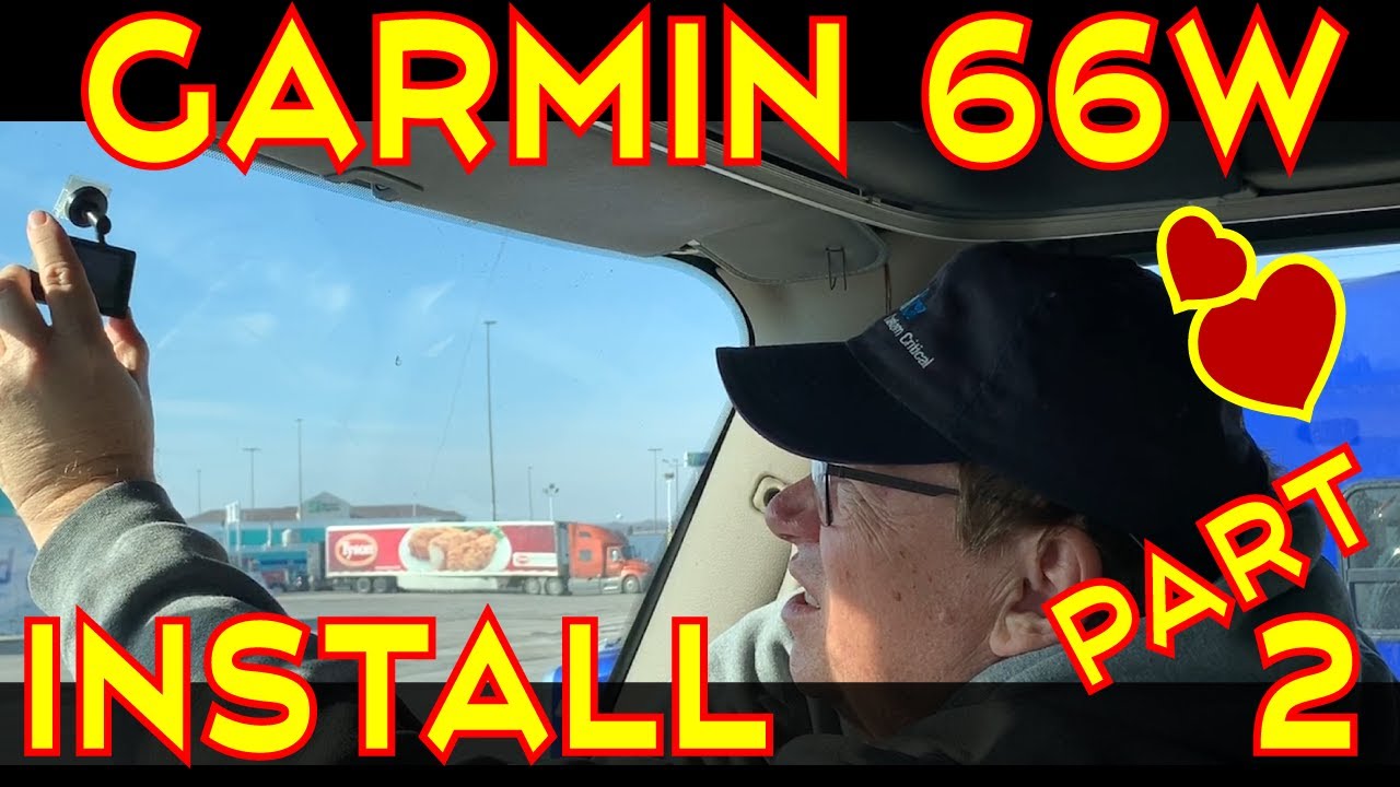 Garmin 66W Dash Cam Part 2, Installation - It's A Highway Vlog # 67
