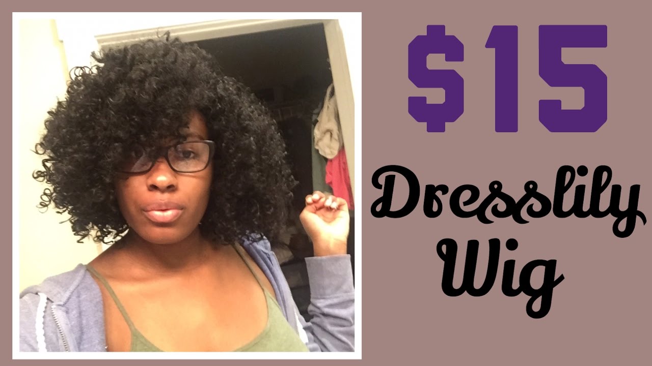 Wigs under 30$ | Dresslily Towhead Afro Curly Wig
