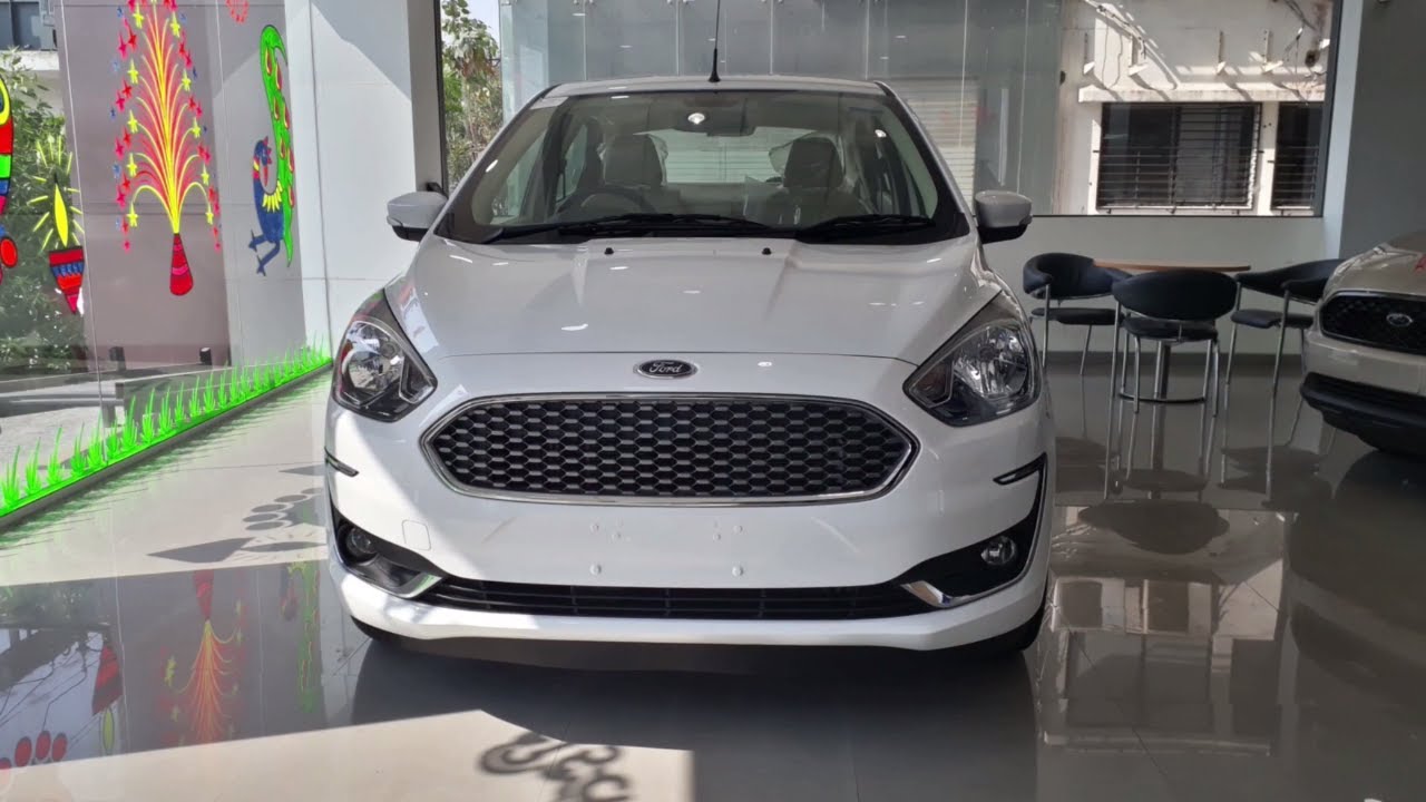 Ford Aspire Facelift | Oxford White | Exterior and Interior | Walk Around