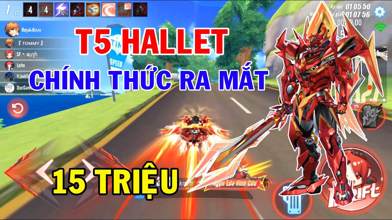 ZingSpeed Mobile | T5 Hallet Chính Thức Ra Mắt - Chúa Tể Khởi Động
