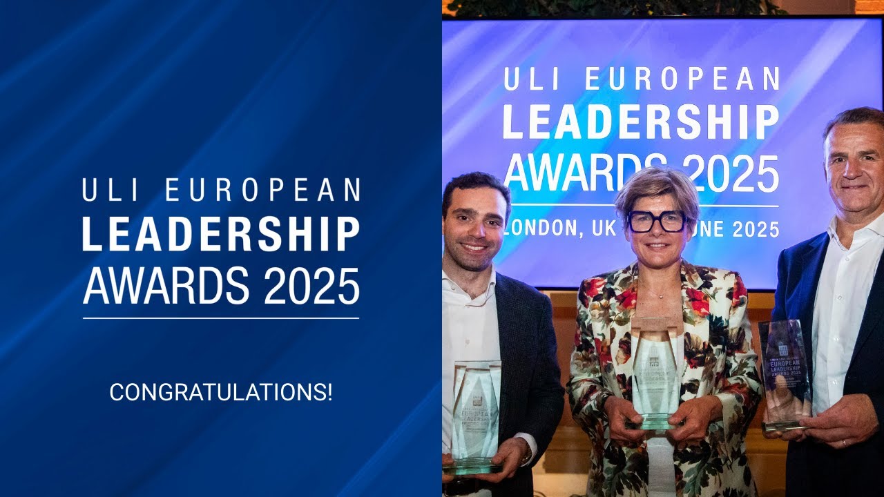 ULI European Leadership Awards 2025 | Meet the Winners