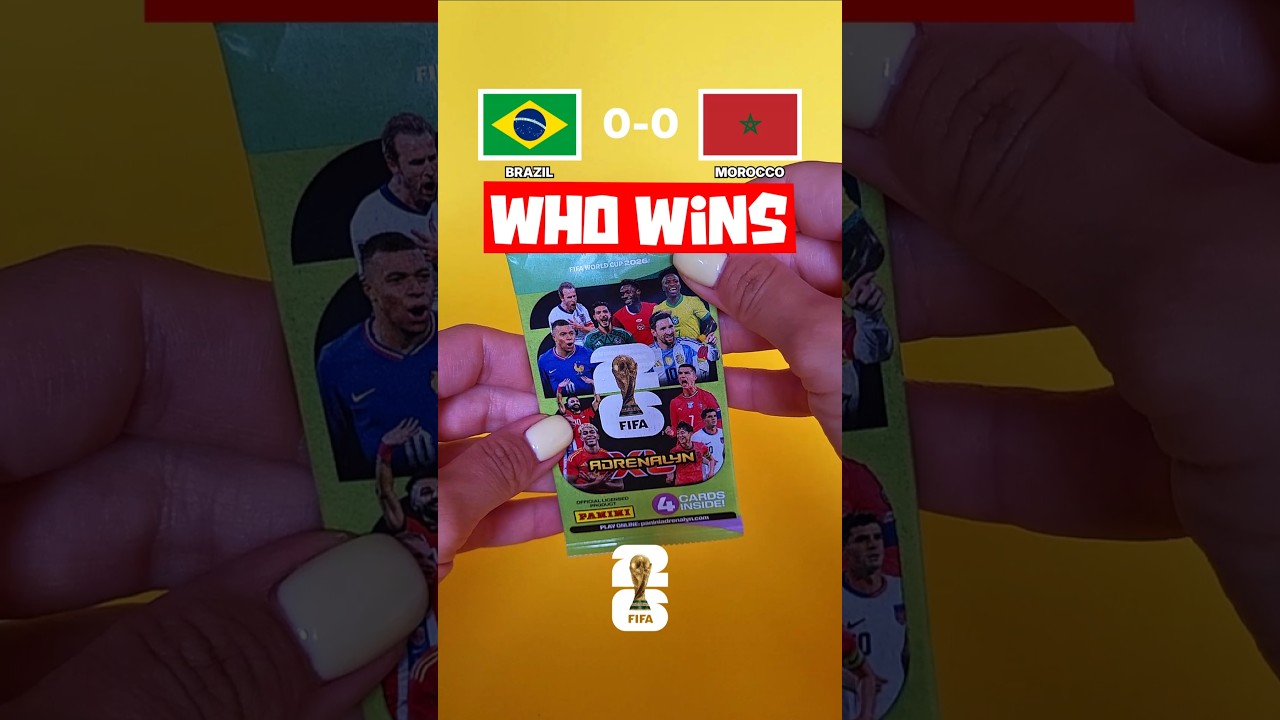 Pt.4 🏆 World Cup Opening Match Prediction 🔥 Panini FIFA World Cup 2026 booster pack 💚