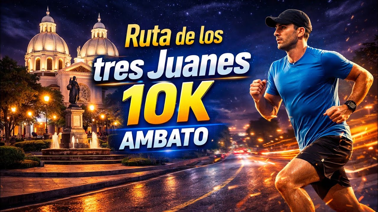 Ruta de los 3 Juanes || Carrera 10K por fiestas de Ambato