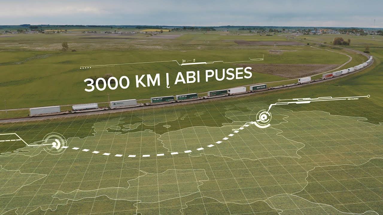 LTG Cargo | Bandomasis puspriekabių pervežimas 1435 mm vėže